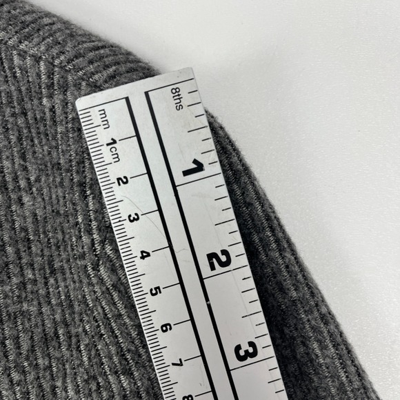 Kroon Corduroy Blazer Gray Wide Wale 42L Unstructured Wool Sport Coat Jacket - Picture 15 of 16